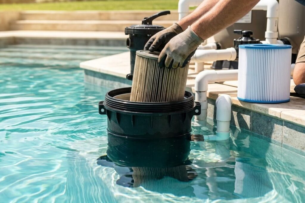 filtro piscina